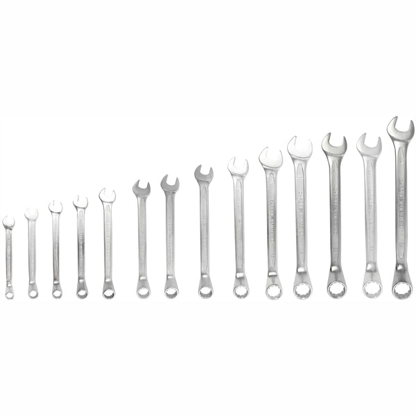 Tork Craft 14 Pcs Deep Offset Combination Spanner Set 8 24 Mm Tc51114
