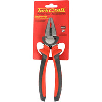 Tork Craft High Leverage Combination Pliers 200mm - Industrial Grade, CrV Steel, Power Tool Accessories for Cutting & Gripping