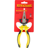 TorkCraft Bent Nose Pliers 160mm - Power Tool Accessory | Precision Grip, Durable Construction for Electrical and DIY Projects