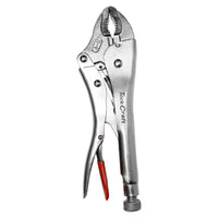 TorkCraft Locking Pliers - Curved Jaw, Heavy Duty - Grip Tight! Durable Construction for Secure Hold. 254mm (10 inch) Plier