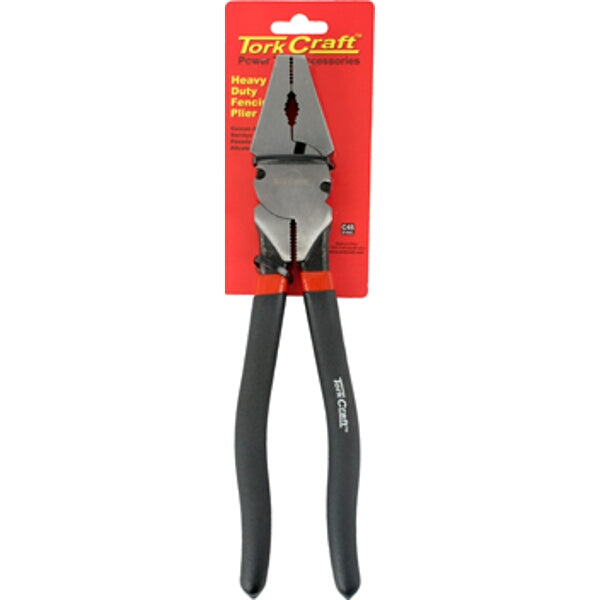 Tork Craft Heavy Duty Fencing Pliers - 300mm Power Accessories - Fence Repair Tool