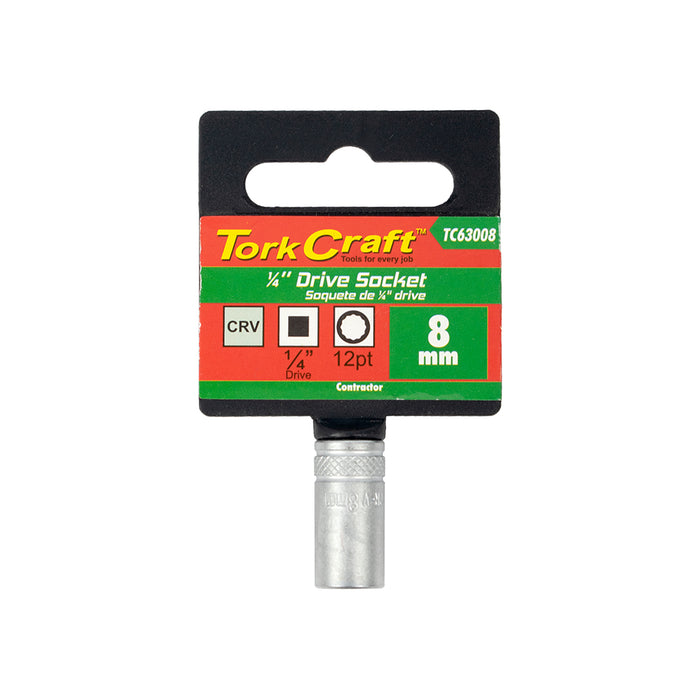 TorkCraft 8mm Socket - 1/4