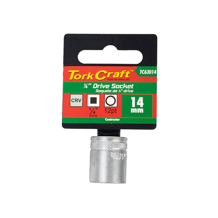 TorkCraft 14mm Drive Socket - 1/4