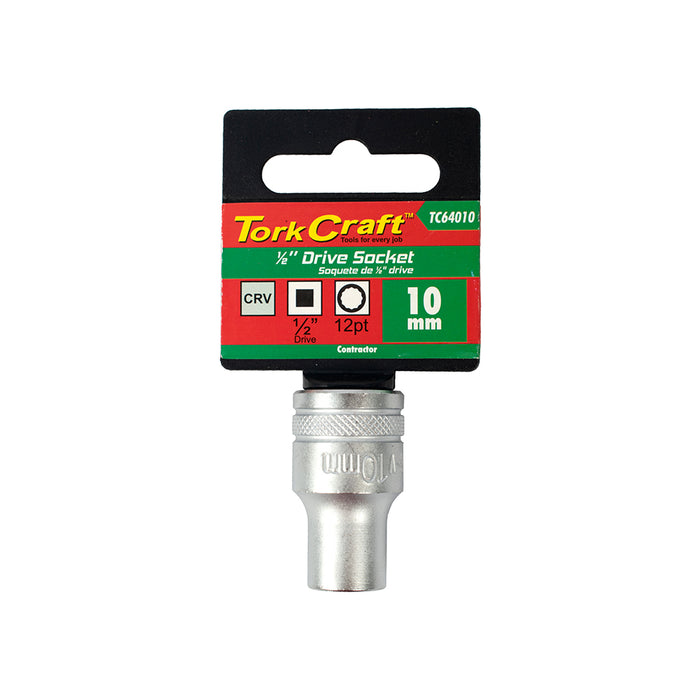 Tork Craft 10mm Drive Socket - 1/2
