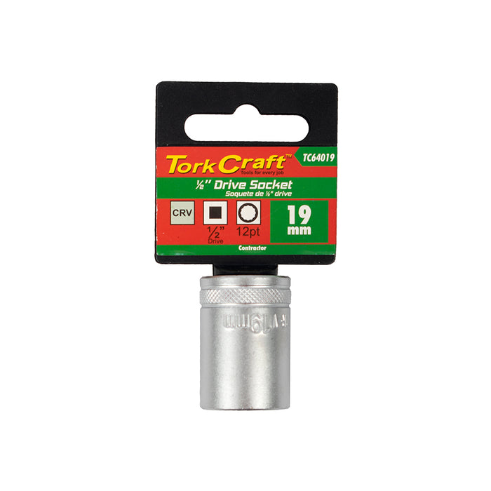 Tork Craft 19mm Socket - 1/2