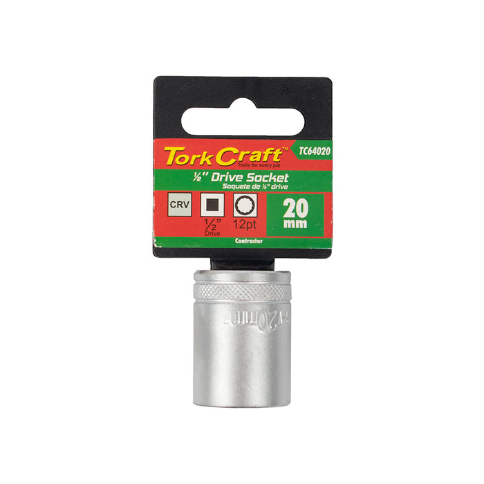 Tork Craft 20mm Socket, 1/2