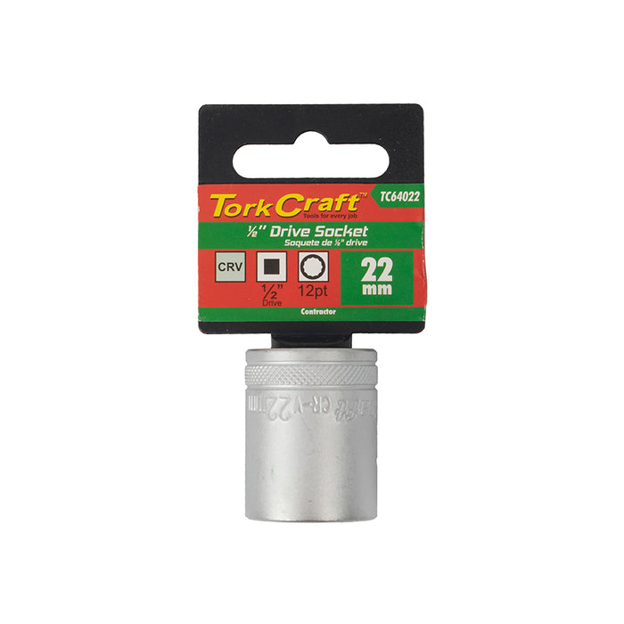 Tork Craft 22mm Socket - 1/2