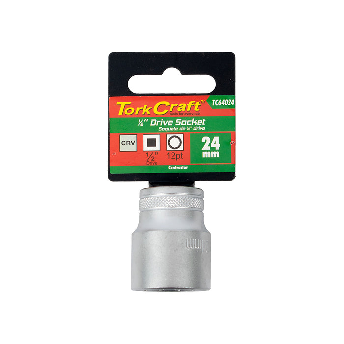 Tork Craft 24mm Socket - 1/2