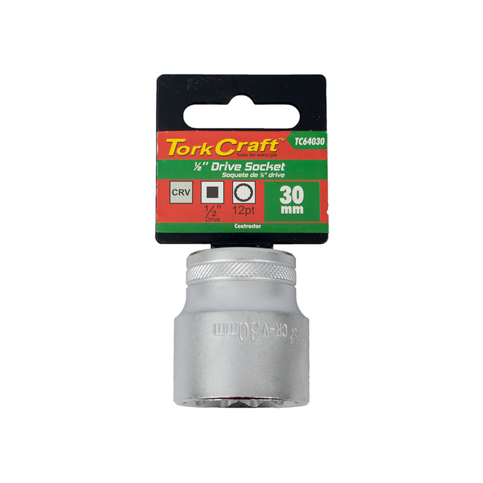 TorkCraft 30mm Drive Socket, 1/2