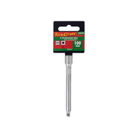 Tork Craft 1/4 inch Drive Extension Bar 100mm Socket Tool. High-quality extension for sockets, perfect for tight spaces. 