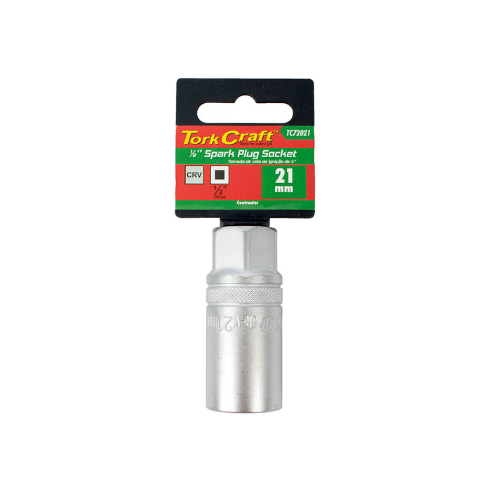 Tork Craft 21mm Spark Plug Socket - 1/2