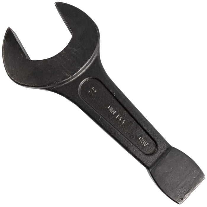 Slogging Spanner 75mm Open End - Heavy Duty Wrench Tool for Mechanics & Construction