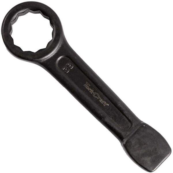 TorkCraft Slogging Spanner 38mm Ring End - Heavy Duty High Torque Wrench for Industrial Use