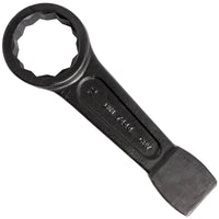 Slogging Spanner 70mm, Ring End, Heavy Duty CrV Wrench for Industrial Use