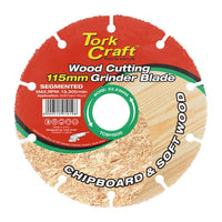 Tork Craft Wood Cutting Blade 115mm x 22.23mm Angle Grinder - TC911505
