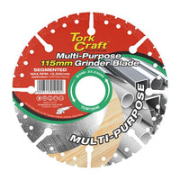 Tork Craft Multi Material Cutting Blade 115mm x 22.23mm Angle Grinder - TC911506