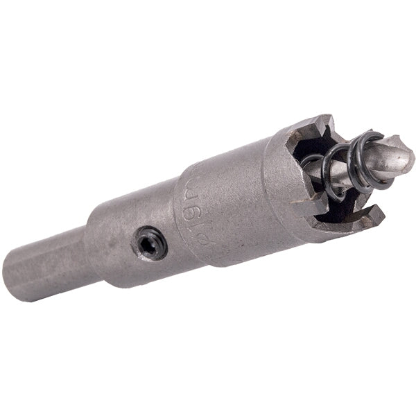 19mm TCT Hole Saw for Metal - Tungsten Carbide Tipped Drill Bit for Steel, Stainless Steel, and Plastic