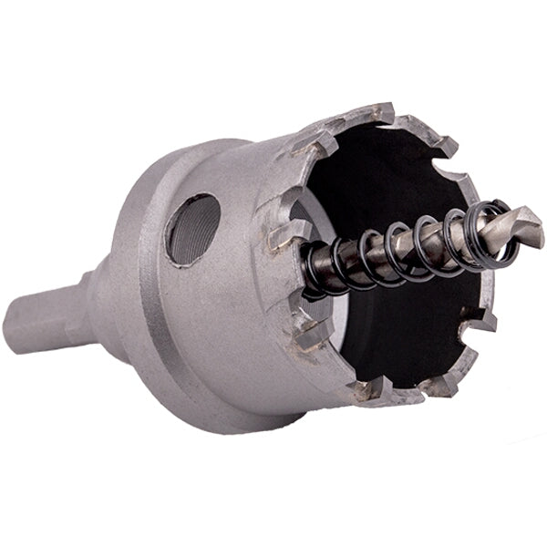 40mm TCT Hole Saw for Metal - Tungsten Carbide Tipped, Steel, Stainless Steel, Cast Iron, Plastic Hole Cutter