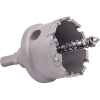 50mm TCT Hole Saw for Metal - Tungsten Carbide Tipped Hole Cutter