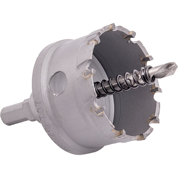 55mm TCT Hole Saw for Metal - Cut Precise Holes in Steel, Aluminum, and Plastic