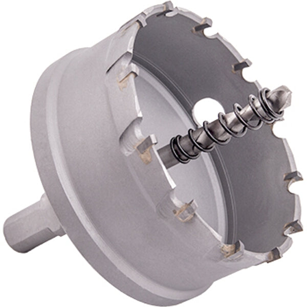 TCT Hole Saw 75mm - Metal Cutting, Stainless Steel, Cast Iron - Tungsten Carbide Tipped