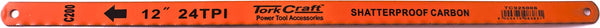 Tork Craft Hacksaw Blade Carbon Steel 24 T X 300 Mm Tc925006