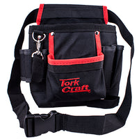Tork Craft Tool Pouch Nylon With Belt 7 Pocket Tc991051