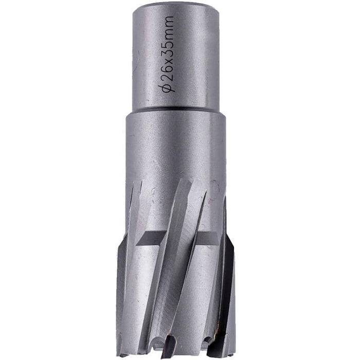 ANNULAR HOLE CUTTER TCT 26 X 35MM WELD SHANK 19.05MM