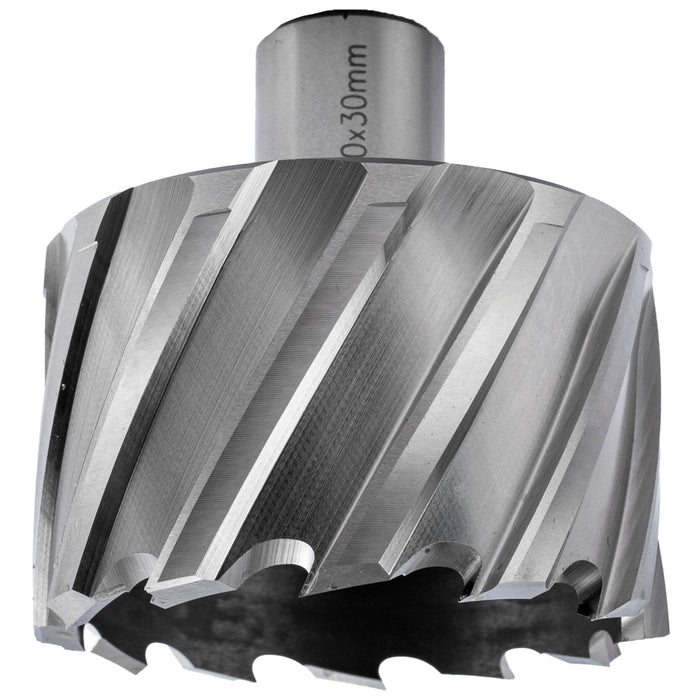 ANNULAR HOLE CUTTER HSS 60 X 30MM WELD SHANK 19.05MM