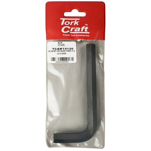 L-WRENCH HEX 12 X 125 X 45MM CRV BLACK