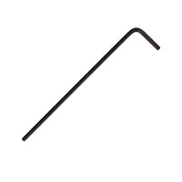L-WRENCH HEX 2.0X80X15MM LONG CRV BLACK