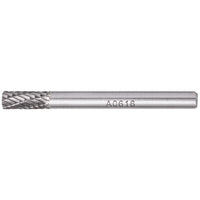TorkCraft Rotary Burr Tungsten Carbide 6x16mm Cylindrical - Metal Cutting Tool