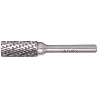 TorkCraft TCBU10612 Rotary Burr Tungsten 12x25x6mm Cylindrical Cutter for Steel, Stainless Steel