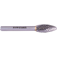 TorkCraft Tungsten Carbide Rotary Burr - Round Point - Grinding, Cutting Tool