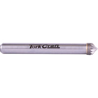 TorkCraft Rotary Burr - 6mm Cone Tungsten Carbide Cutting Tool for Steel, Stainless Steel, Cast Iron, High Alloy, and Brass
