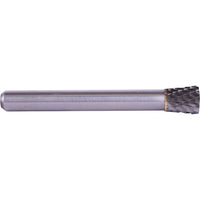Tungsten Carbide Rotary Burr: 8x10x6mm Inverted Cone for Steel, Stainless Steel, Cast Iron, Brass Cutting