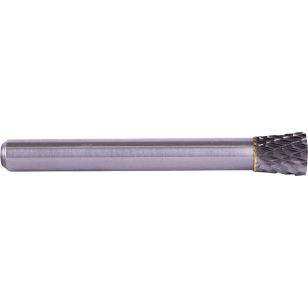 Tungsten Carbide Rotary Burr: 8x10x6mm Inverted Cone for Steel, Stainless Steel, Cast Iron, Brass Cutting