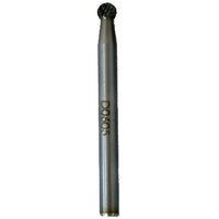 Tungsten Carbide Rotary Burr - 6mm Ball Shape | TorkCraft burr for cutting stainless steel, steel, cast iron, high alloy & brass