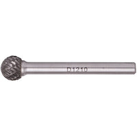 TorkCraft Tungsten Rotary Burr - Ball Shape, D1210, Metal Cutting Tool