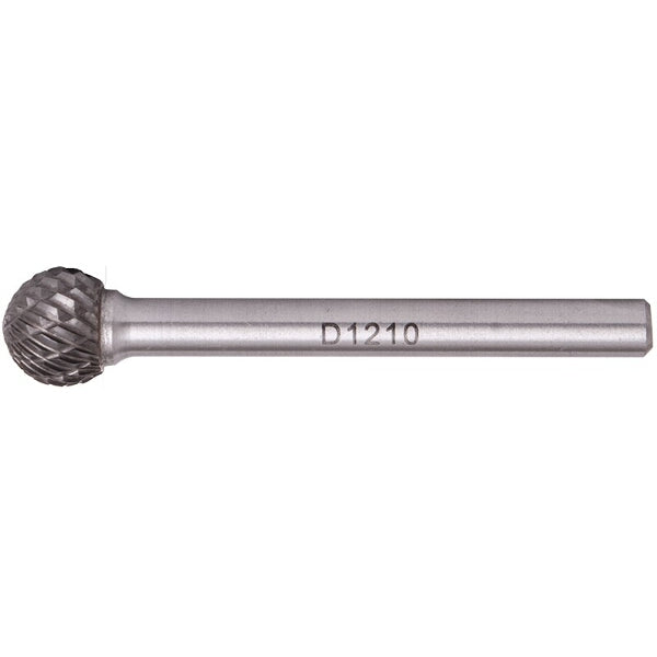 TorkCraft Tungsten Rotary Burr - Ball Shape, D1210, Metal Cutting Tool