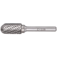 Tungsten Rotary Burr - Round Point (Ball Nose) for Metal Cutting, Grinding & Shaping