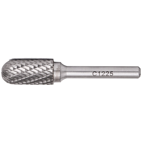 Tungsten Rotary Burr - Round Point (Ball Nose) for Metal Cutting, Grinding & Shaping