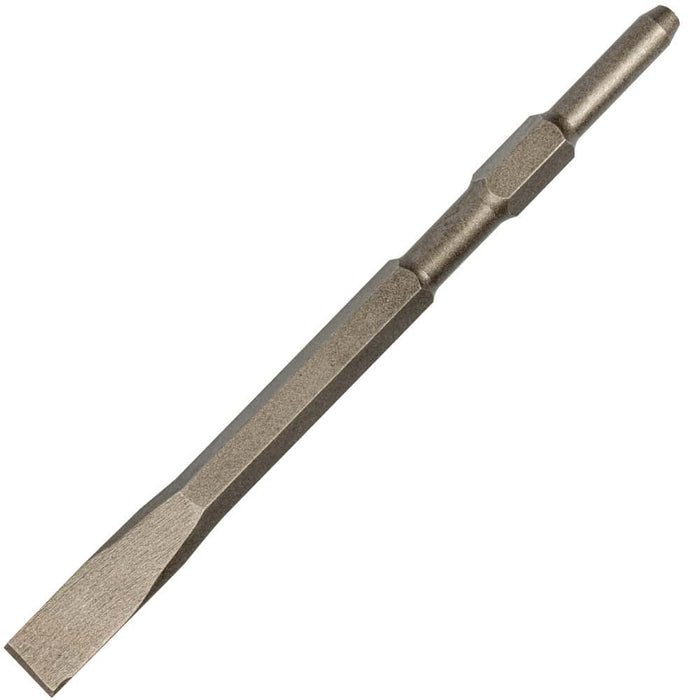 TorkCraft 17mm Hex Flat Chisel: 40mm x 400mm. Construction, Demolition, and Shaping Tool