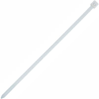 NYLON CABLE TIES 3.5MM x 150MM WHITE 100PC