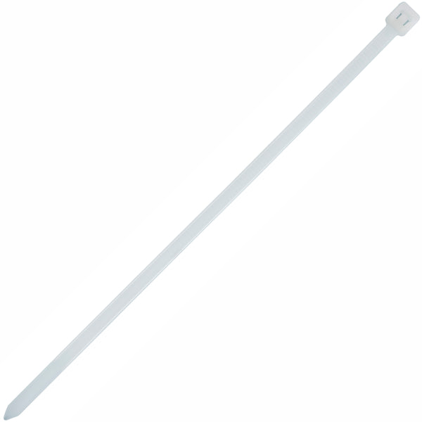 NYLON CABLE TIES 3.5MM x 150MM WHITE 100PC