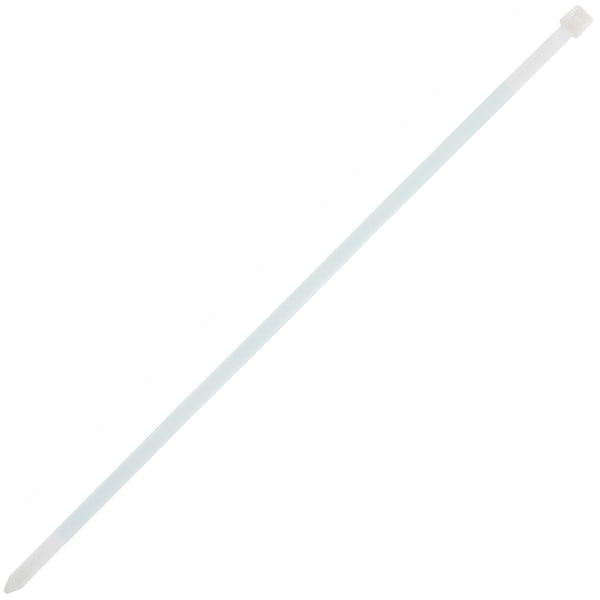 NYLON CABLE TIES 4.8MM X 300MM WHITE 100PC