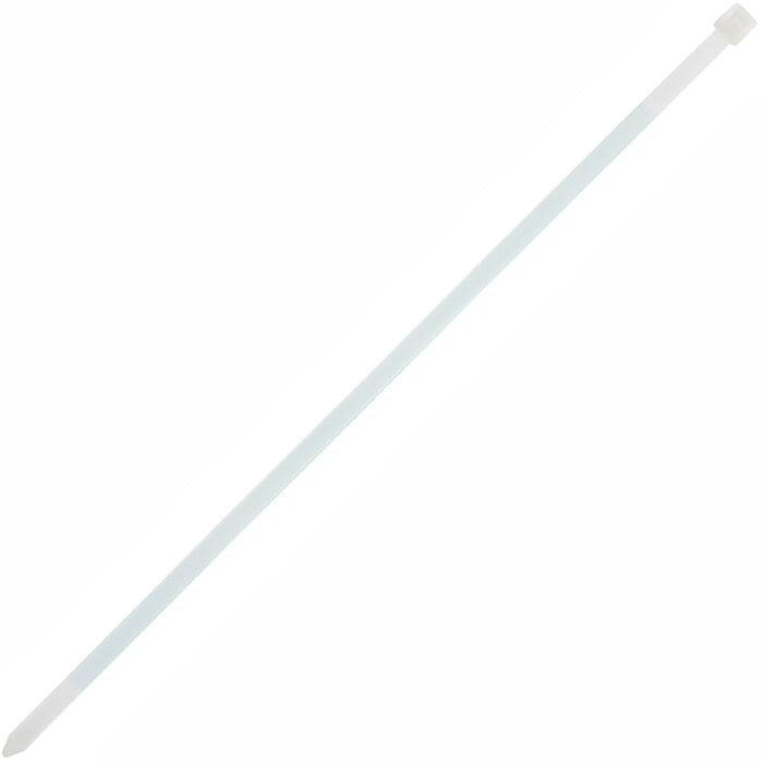 NYLON CABLE TIES 4.8MM X 300MM WHITE 10PC