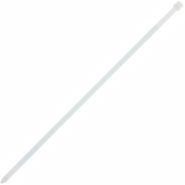 NYLON CABLE TIES 4.8MM X 300MM WHITE 10PC