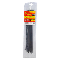 NYLON CABLE TIES 4.8MM X 300MM BLACK 25PC