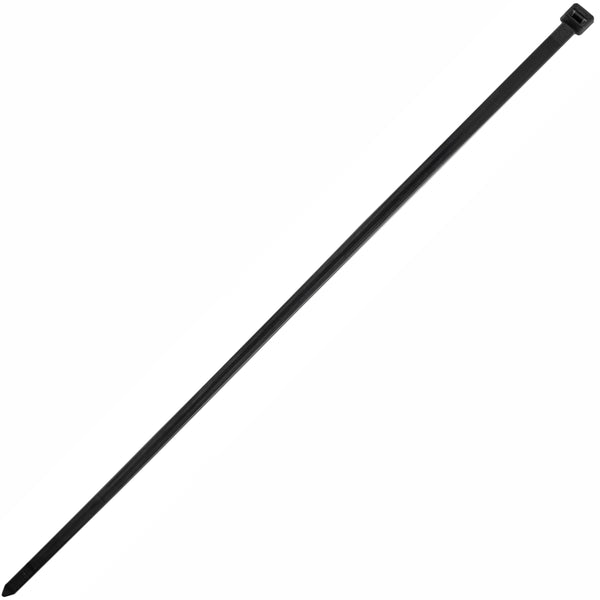 NYLON CABLE TIES 7.6MM X 400MM BLACK 100PC